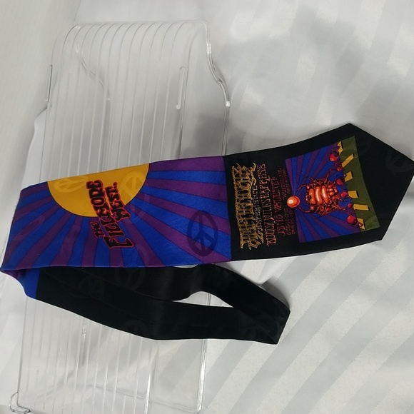 Vintage Fillmore West Jimi Hendrix Neck Tie Scarab Bill Graham NO#140 - Picture 2 of 9
